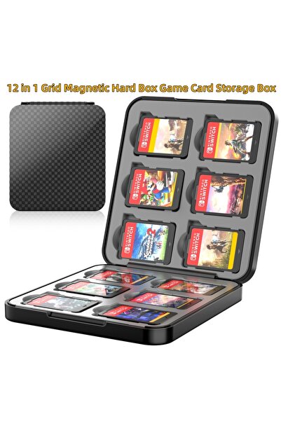 Choice 1PC Suitable For 2025 Switch 2 Magnetic Gaming Card Case 12 In 1 Doubl...