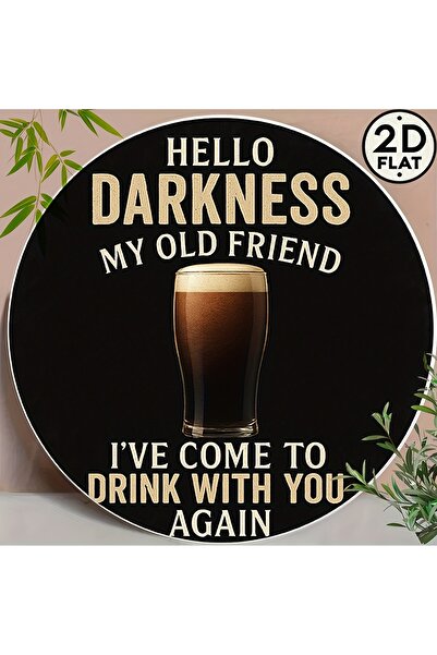 Choice 20x20 1pc Vintage Irish Pub Decor - Dark Beer Friends Metal Tin Sign -...