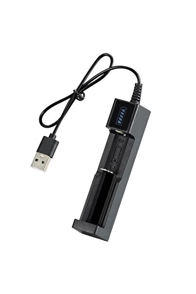Choice 1 Slots USB 1 Slot USB LED Smart Lithium Battery Charger 4.2V 16340 14...