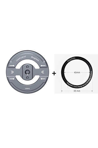 Choice مشبك مغناطيسي LEAPLIGHT، محول تثبيت ثلاثي القوائم معدني مغناطيسي للهات...