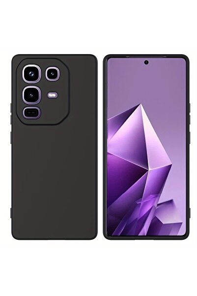 Choice5 إنفينيكس نوت 50 برو 4G أسود أنيق بلون موحد مقاوم للصدمات، غطاء حماية ...