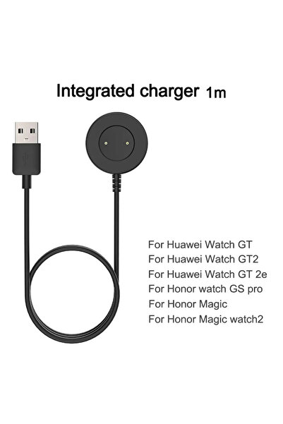 Choice3 شاحن مغناطيسي لساعة GT GT2 GT2E Honor Magic 1/2 GS Pro USB محمول مغنا...