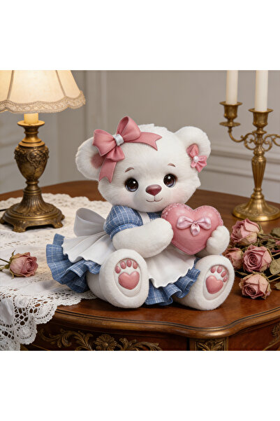 Choice Love Bear silicone mold, reusable resin mold, gypsum press mold, DIY h...