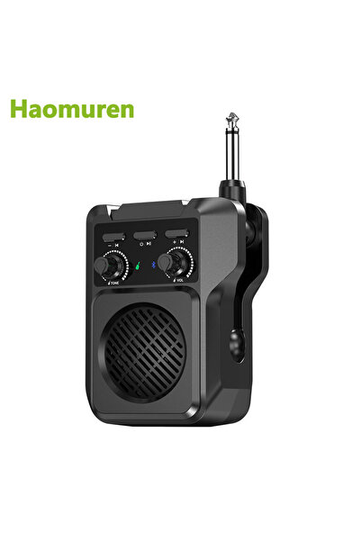 Choice مكبر صوت جيتار كهربائي هاومورين أسود اللون، قابل للتوصيل، محمول، تحكم ...