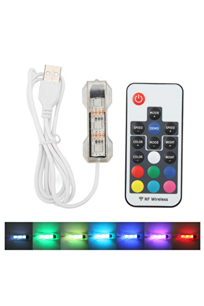 Choice USB Plug White USB LED Aquarium Light Plastic Colorful Micro Landscape...