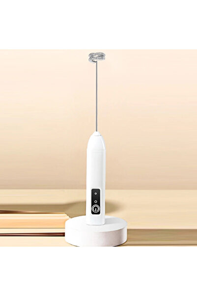 Choice1 white Electric Coffee Milk Frother Handheld Egg Beater Foamer Coffee ...