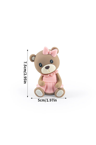 Choice 1pc Cute Bear Baby Soft Doll Ornament Cartoon Children's Birthday Cake...
