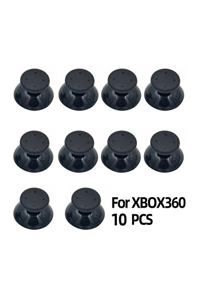 Choice black 10 pcs for Xbox 360 controller Black / Gray Analog Sticks Thumbs...