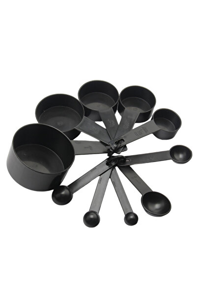 Choice ١٠ قطع/مجموعة، كوب وملعقة قياس حجمية سعة ١٥-٢٥٠ مل، ملعقة قياس توابل ل...