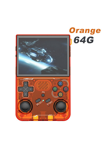 Choice13 جهاز ألعاب محمول جديد محدّث من نوع Orange R36XX بسعة 64 جيجابايت، يع...
