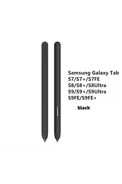 Choice8 جراب قلم سيليكون أسود S7، غطاء قلم لمس للأجهزة اللوحية، لون موحد لجها...