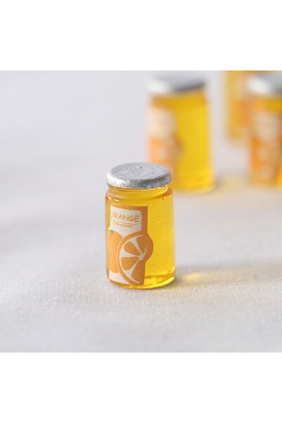 choice2 5 قطع من مربى الفراولة والعسل الشفاف، مجسم لبيت الدمى، مصنوع من قماش ...