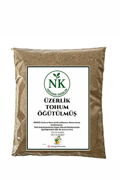 nk organik Üzerlik Otu Tohumu Öğütülmüş 25gr