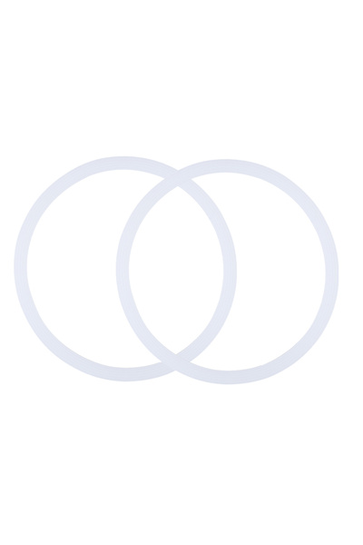 Choice1 سدادة بديلة بيضاء من قطعتين من APWIKOGER، مانعة للتسرب، لغطاء زجاجة ا...