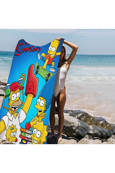 Choice47 Polyester 70x150cm z1 THE S-SIMPS Anime Cartoon Beach Towel Cute Kaw...