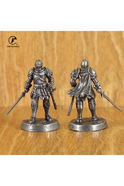 Choice10 تمثال فارس من النحاس الأبيض (قطعة واحدة) - نموذج جندي حربي، قطعة شطر...