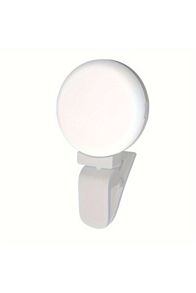 Choice White Mobile Phone LED Selfie Ring Light, Portable 3 Gears Photography...