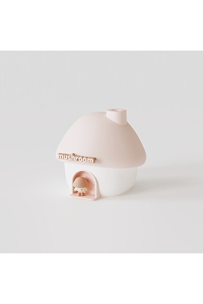 Choice مرطب هواء كرتوني وردي 300 مل، موزع صغير للزيوت العطرية، إضاءة ملونة، ف...