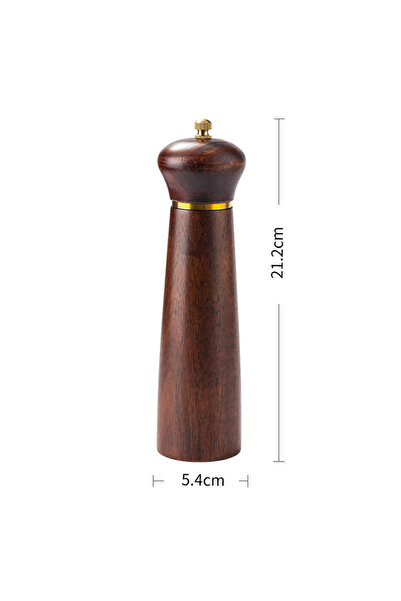 Choice 8 Inch Wooden Pepper Mills Salt and Pepper Grinder 5/8 Inch Se Pepper ...