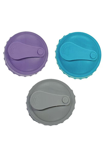 Choice7 3 قطع/6/3/1 غطاء سيليكون قابل لإعادة الاستخدام لعلب المشروبات الغازية...