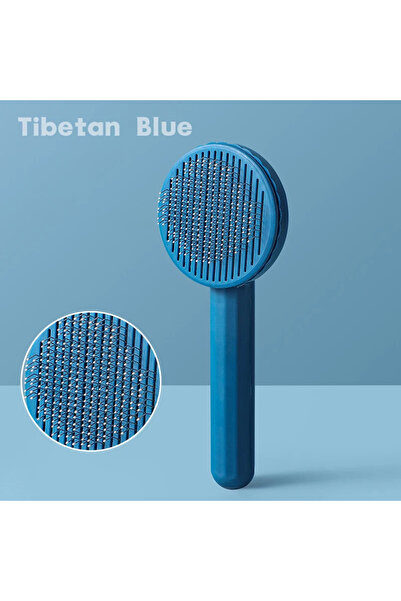 choice2 Navy-1Pcs Cat Brush Pet Grooming Brush for Cats Remove Hairs Pet Cat ...