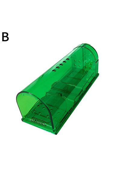 Choice A 1PC Smart Self-lking Mousetrap Safe Firm Transparent Household Mouse...