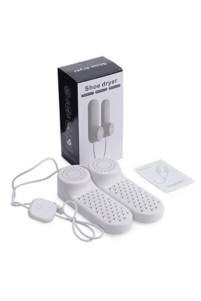 Choice مجفف أحذية أبيض اللون مزود بمؤقت، ومستشعر ذكي، ودرجة حرارة ثابتة، ومجف...
