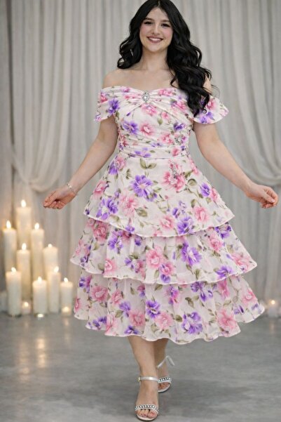 SAAFİ Spectrum Dress - Eid Elegance