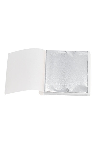 Choice1 B02 100sheets Gold Foil Papers Gold Silver Pieces Easy Break Baking S...