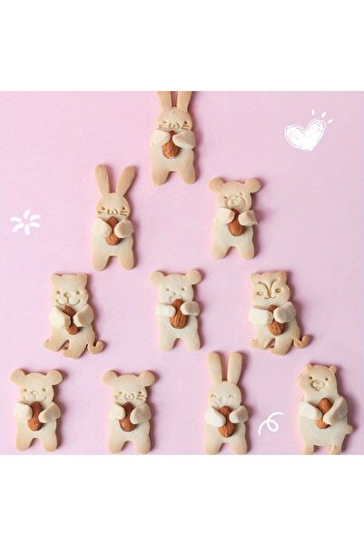 Choice 4pcs 4 PCS Bear Cookie Cutter Set Fondant Cutters Cake Decoration Moul...