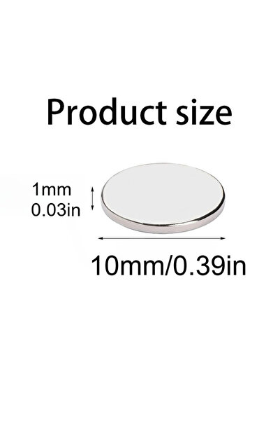 Choice4 مغناطيس 10x1 مم - 3 متر - 20 قطعة، مغناطيس 10x1/10x2/10x3 مم، مناسب ل...