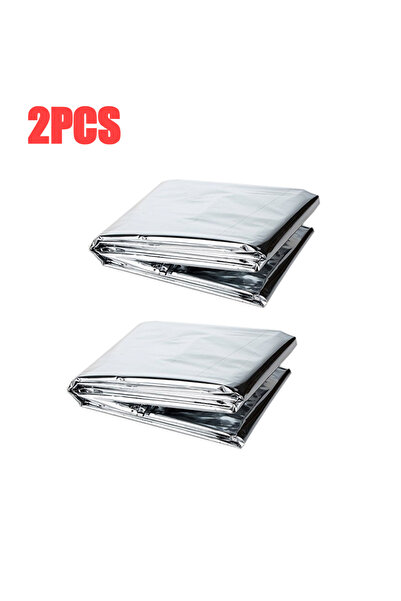 Choice قطعتان (من 1 إلى 10 قطع) من أغشية مايلر فضية عاكسة للغاية، مقاس 210 × ...