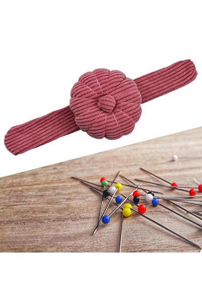 choice2 Pink Wrist Pin Cushion Holder/ Sewing Needle Holder/ Wrist Sewing Pin...