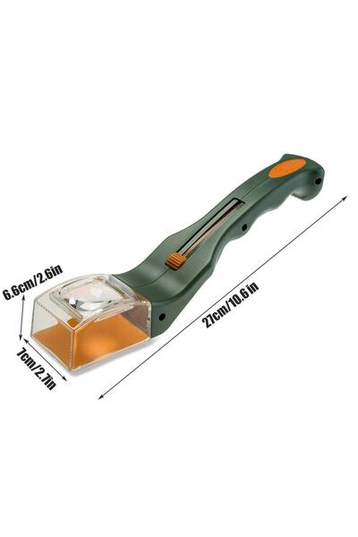 Choice أداة صيد الذباب الخضراء مع عدسة مكبرة سريعة الفك، أداة لصيد الذباب للأ...