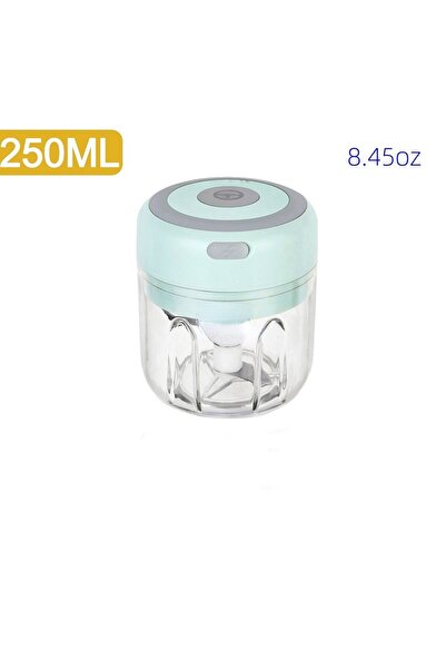 Choice6 Green 250ML Electric Mini Garlic Chopper USB Meat Grinder Garlic Mash...
