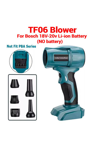 Choice1 TF06-350W 350W/210W Jet Blower Turbo Fan For Bosch 18V Li-ion Battery...