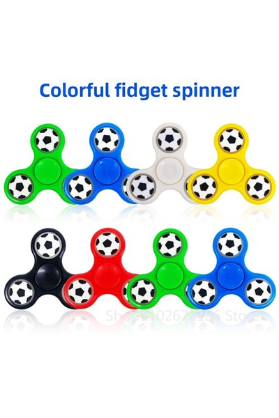 Choice1 5PCS 3-12PC Football Theme Fingertip Spinning Top Kids Party Birthday...