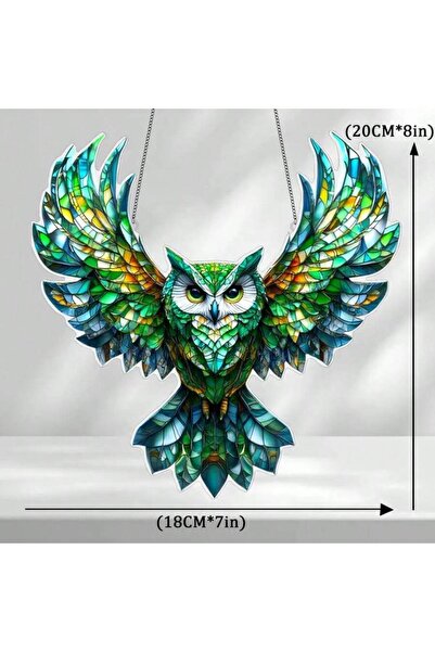 Choice4 C Multiple colorful owl animal themed hanging decorations, ideal gift...