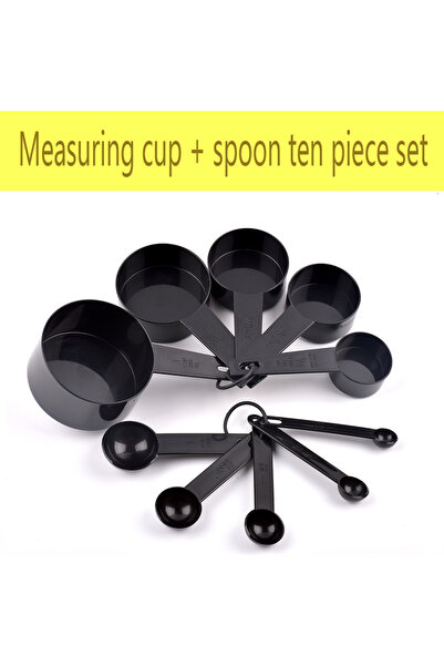 Choice1 10pcs 5/10pcs Measuring Tools Kitchen Measuring Spo Teaspoon Sugar Sc...