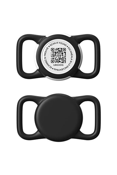 Choice Airtag not included Black (No Tracker) Waterproof AirTag Holder for Do...