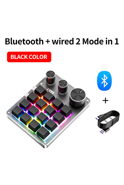 Choice3 لوحة مفاتيح ميكانيكية قابلة للتخصيص عبر منفذ USB مع تحكم في مستوى الص...