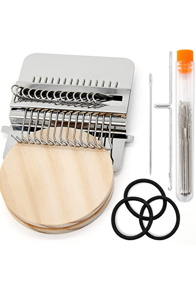 Choice8 Skin Color 10 Pins Mini Darning Knitting Machine Small Loom Machine T...