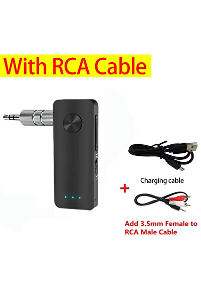 choice2 سماعة VIKEFON مزودة بكابل RCA، وجهاز إرسال واستقبال صوت بتقنية بلوتوث...