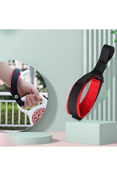 Choice1 Red Pet Anti-off Wrist Strap For Dogs, Non-slip Adjustable Retractabl...