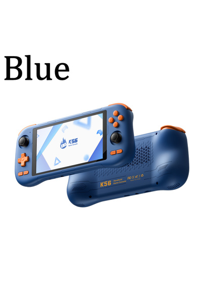 Choice1 جهاز ألعاب محمول كلاسيكي بشاشة لمس زرقاء مقاس 5.5 بوصة، طراز K56، يعم...