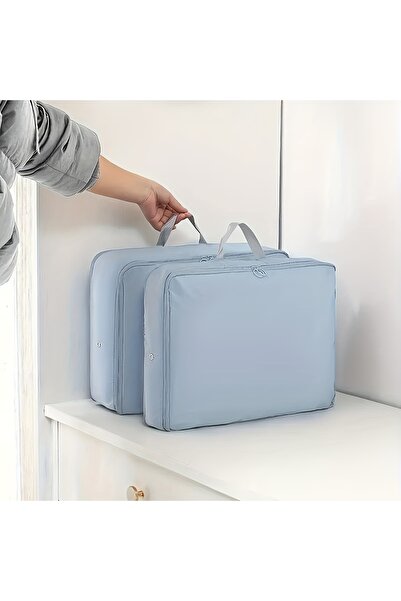 Choice Blue Waterproof Down Jacket Storage Bag, Large Capacity Travel Luggage...