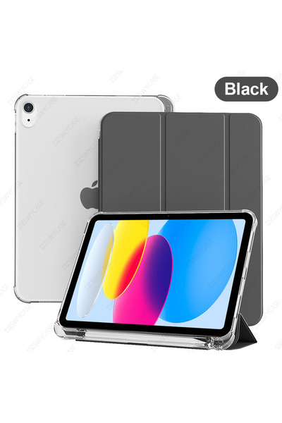 Choice5 جراب أسود لجهاز iPad من الجيل العاشر/الحادي عشر (A16) مقاس 10.9/11 بو...