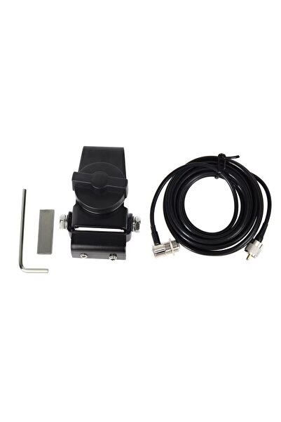 choice2 مجموعة A RB-20 حامل هوائي راديو السيارة الأسود مع كابل تمديد هوائي RG...