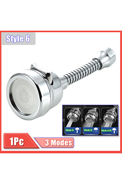 choice2 محول صنبور مطبخ عالمي بثلاثة أوضاع احترافية ووضعين/ثلاثة أوضاع، مع فل...