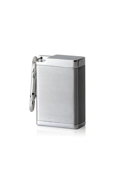 Choice5 sliver ashtray Small Portable Lighter Ashtray Car Ashtray Keychain Ou...